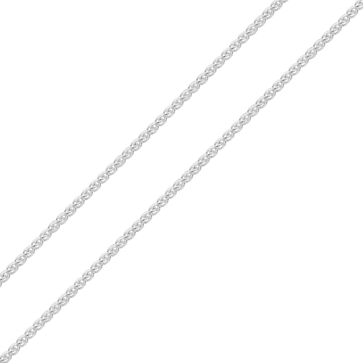 Sterling Silver Spiga Chain 2mm Wide