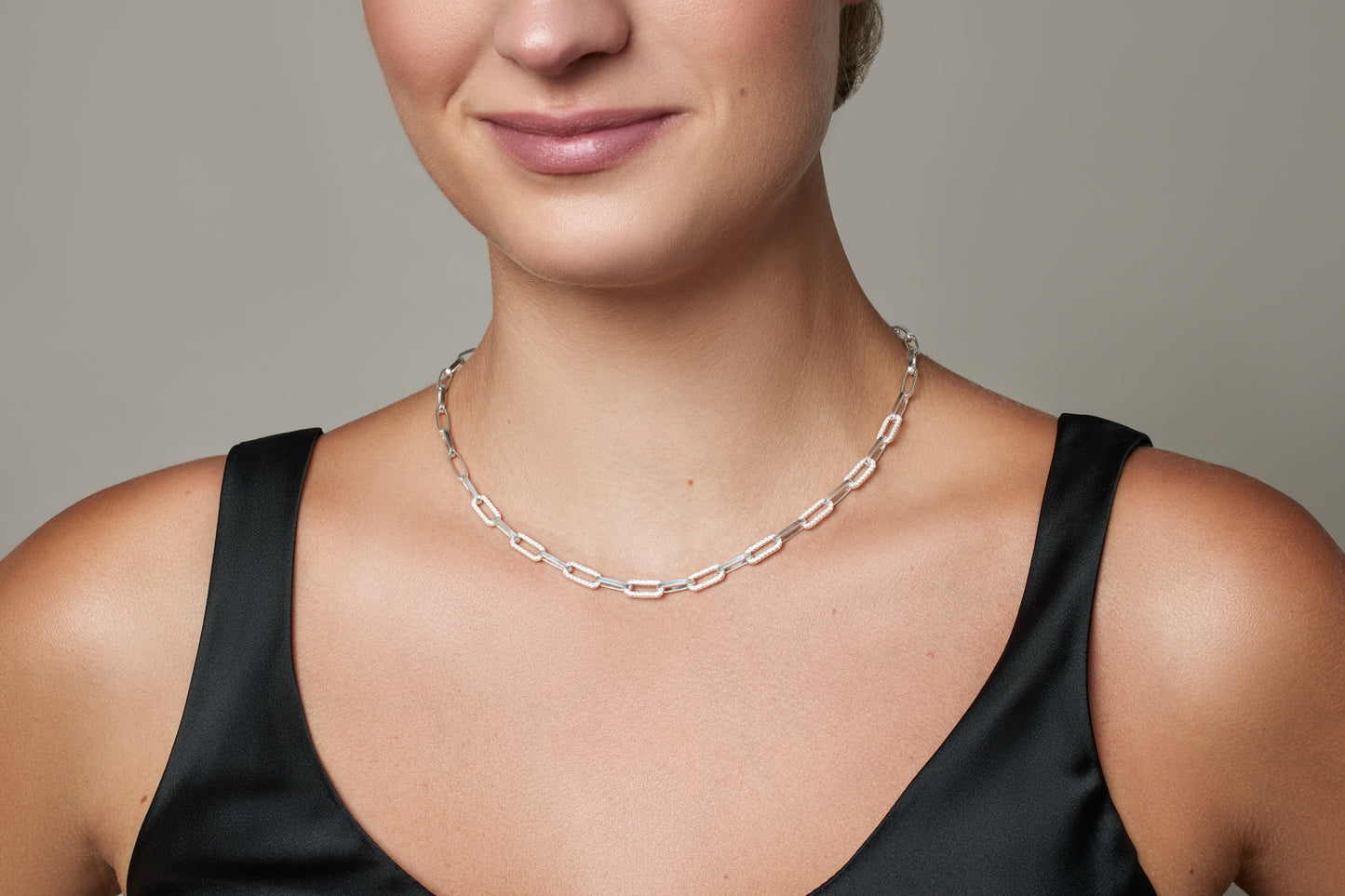 Sterling Silver Paperclip Link Chain
