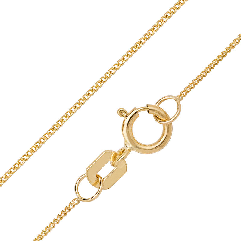 Solid 9ct Gold Curb Chain