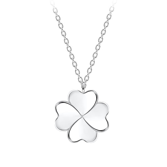 Sterling Silver Clover Necklace